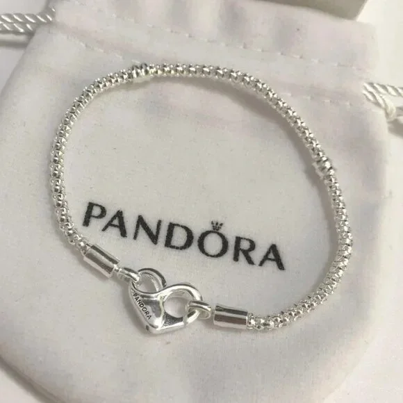Pandora Jewelry Pandora Moments Studded Chain Bracelet Size 75